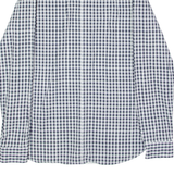 TOMMY HILFIGER Slim Fit Mens Shirt Black Gingham Long Sleeve M