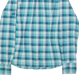 MAMMUT Womens Shirt Green Check Long Sleeve M