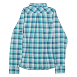 MAMMUT Womens Shirt Green Check Long Sleeve M