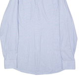 BOSS Jason Slim Fit Mens Plain Shirt Blue Long Sleeve M