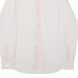 TED BAKER Mens Shirt Pink Striped Long Sleeve S