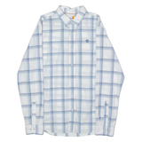 TIMBERLAND Mens Shirt White Check Long Sleeve L
