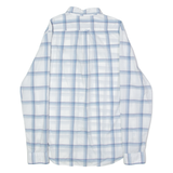 TIMBERLAND Mens Shirt White Check Long Sleeve L