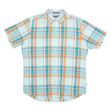 NAUTICA Mens Shirt Blue Check M