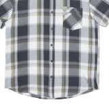 LEVI'S Mens Shirt Grey Check L