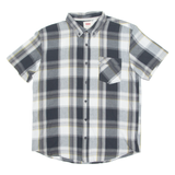 LEVI'S Mens Shirt Grey Check L