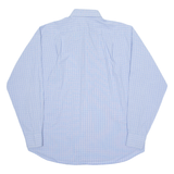 TOMMY HILFIGER Mens Shirt Blue Check Long Sleeve L