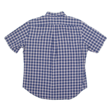 NAUTICA Mens Shirt Blue Check L