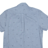 VANS Mens Shirt Grey Crazy Pattern S