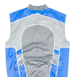 BRUNEX SWISS Cycling Mens Jersey Grey Sleeveless 1/2 Zip XL