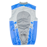 BRUNEX SWISS Cycling Mens Jersey Grey Sleeveless 1/2 Zip XL
