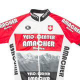 VERMARC SPORT Cycling Mens Jersey Red Full Zip M