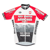 VERMARC SPORT Cycling Mens Jersey Red Full Zip M