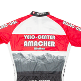 VERMARC SPORT Cycling Mens Jersey Red Full Zip M