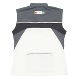 HOTNWILD Cycling Mens Jersey Grey Sleeveless 1/4 Zip L