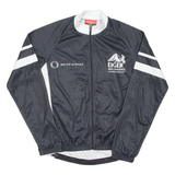 JACKAROO Cycling Mens Jersey Black Long Sleeve Full Zip M