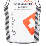 CUORE Cycling Mens Jersey White Sleeveless Full Zip M