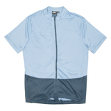 CRANE Cycling Mens Jersey Blue Full Zip M