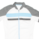 CRANE Cycling Mens Jersey White Full Zip L