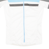 CRANE Cycling Mens Jersey White Full Zip L