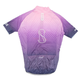 Cycling Womens Jersey Purple Full Zip L
