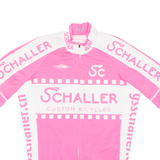 Cycling Womens Jersey Pink Full Zip S