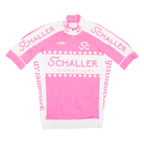 Cycling Womens Jersey Pink Full Zip S