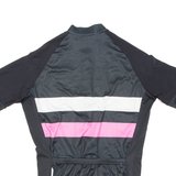 Cycling Mens Jersey Black Full Zip S