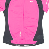 Cycling Womens Jersey Pink Full Zip L