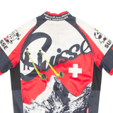 Cycling Mens Jersey Red Full Zip S