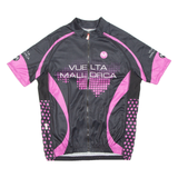 Cycling Womens Jersey Pink Full Zip M