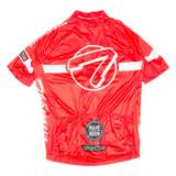 Cycling Mens Jersey Red Full Zip XL