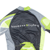 Cycling Mens Jersey Green Full Zip S