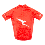 Cycling Mens Jersey Red Full Zip S