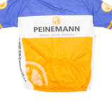Cycling Mens Jersey Orange Full Zip XL
