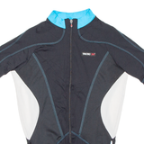 Cycling Mens Jersey Black Full Zip S