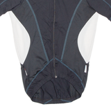 Cycling Mens Jersey Black Full Zip S