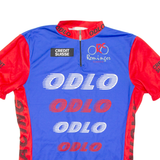 Cycling Mens Jersey Blue 1/4 Zip 2XL