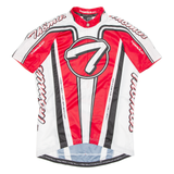 Cycling Mens Jersey Red 1/2 Zip XL