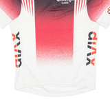 Cycling Mens Jersey Red 1/4 Zip L