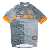 Cycling Mens Jersey Grey 1/2 Zip S