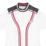 Cycling Womens Jersey White 1/2 Zip S
