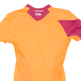 Cycling Womens Jersey Orange 1/4 Zip S