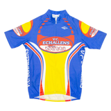 Cycling Mens Jersey Blue 1/2 Zip S