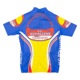 Cycling Mens Jersey Blue 1/2 Zip S