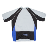 Cycling Mens Jersey Grey 1/4 Zip L