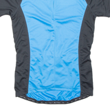 Cycling Mens Jersey Blue 1/2 Zip M