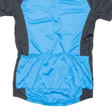 Cycling Mens Jersey Blue 1/2 Zip M