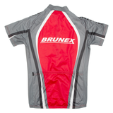 Cycling Mens Jersey Red 1/2 Zip S