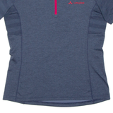 Cycling Mens Jersey Blue 1/4 Zip XS